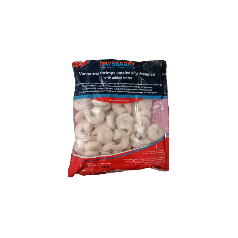 Crevetten 26/30 geschällt 1Kg